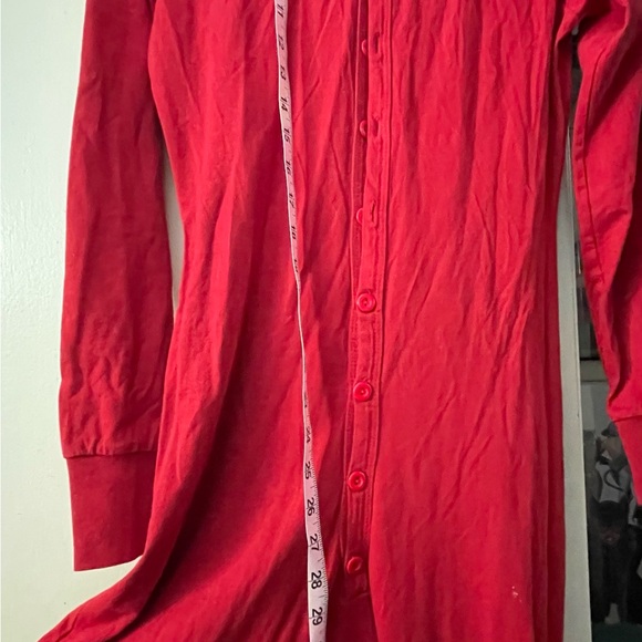 CUSTOM MADE Long John’s NO PEEKING  drop drawers Christmas pajamas - Picture 5 of 6